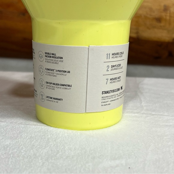 Stanley Calia Bright Yellow Quencher H2.0 Tumbler - Picture 6 of 7